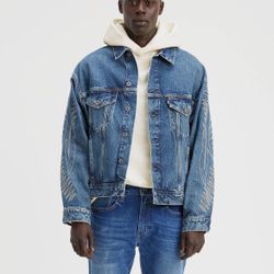 Levi’s Made And Crafted Oversized Type 3 Trucker Jacket Denim Size Large