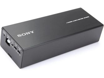 Sony XMS400D Compact 4-channel car amplifier — 45 watts RMS x 4