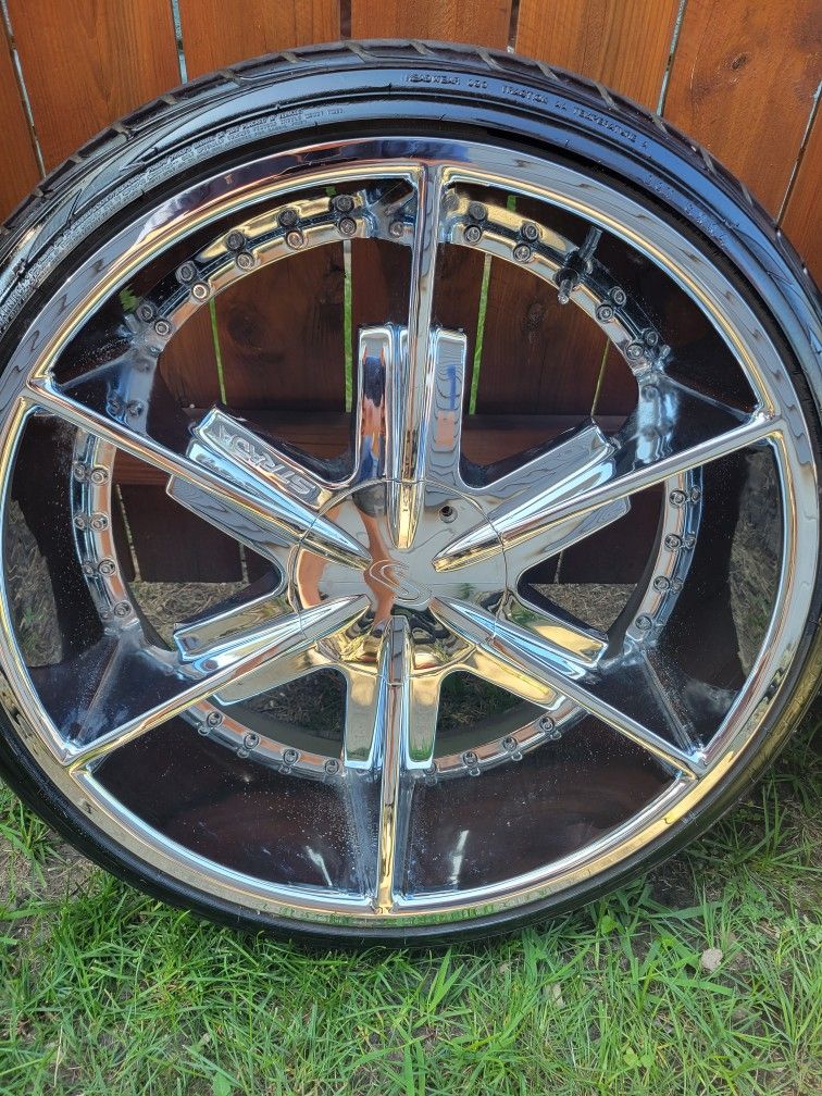 24 Inch Strada Wheels