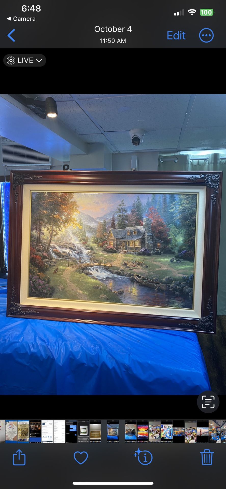 Thomas Kincade Painting for Sale in New York, NY OfferUp