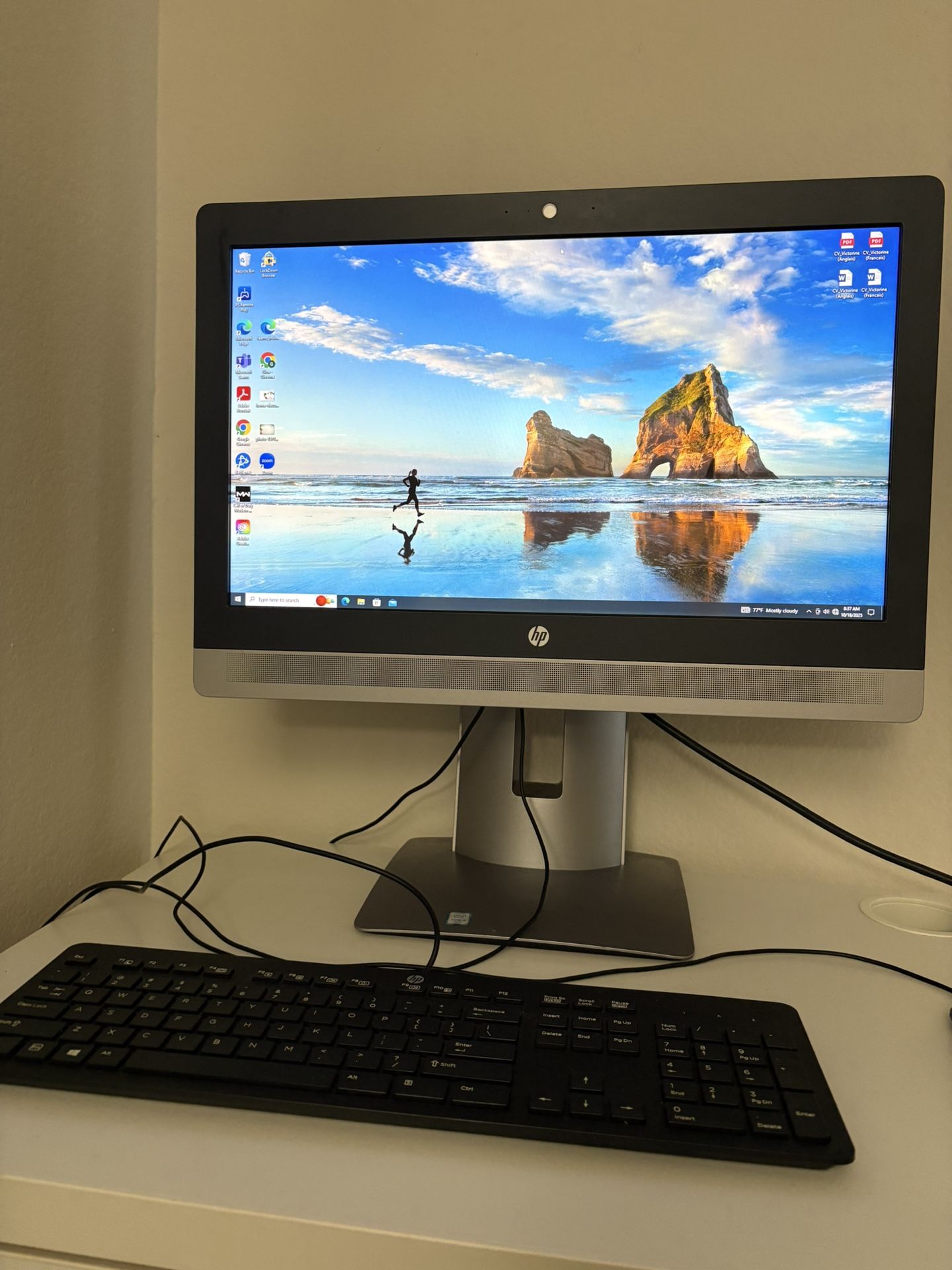 HP EliteOne 800 G2 Desktop AIO 23.8" - 256GB - Black - Intel Core i5-6500 3.2GHz - 16GB