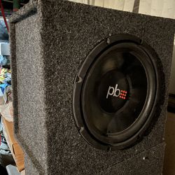 12 Inch Subwoofer With Box