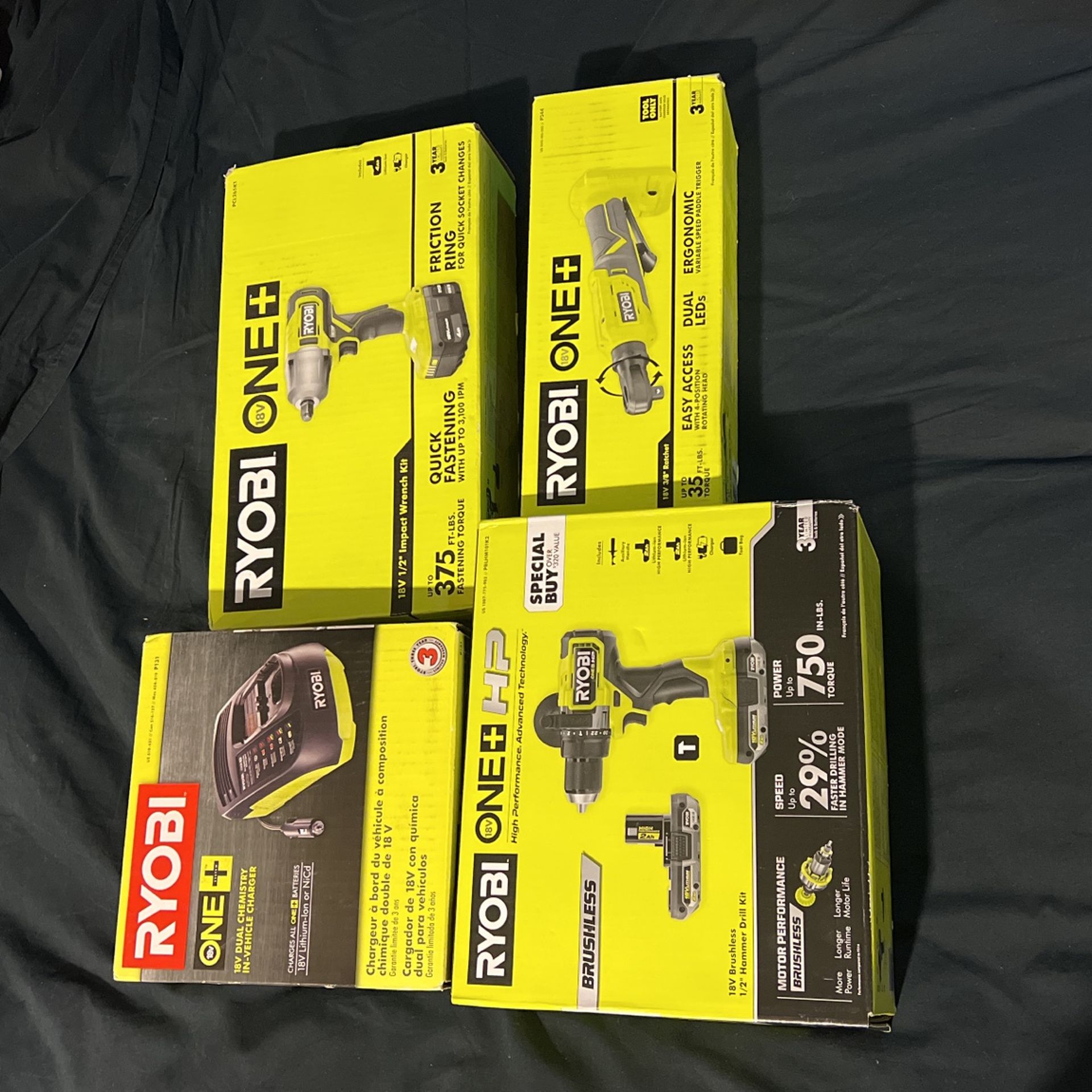 Ryobi One+ Set
