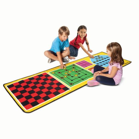 New in Box! 4 in 1 Game Rug Melissa and Doug