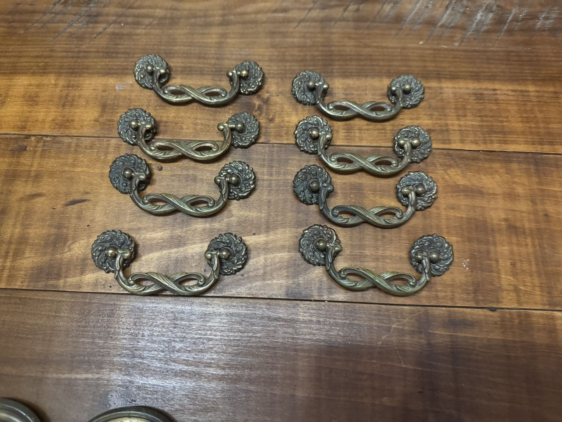 Ornate Vintage Furniture Handles