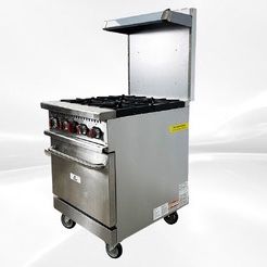 24 ins 4b NSF gas LP oven ranges HFSO-24