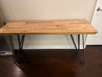 Rustic  Wood CONSOLE  TABLE