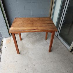 Antique Solid Oak Table 