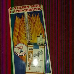 Chesterfield Tobacco Sign