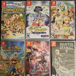 Various Nintendo Switch Games