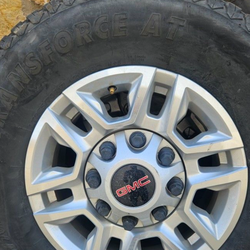 18” gmc 8 lug wheels &tires