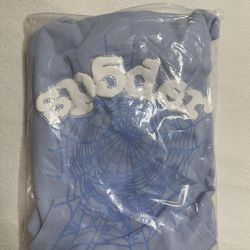 Sp5der Web Hoodie ( Sky Blue )