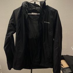 Columbia Rain Jacket Size Small