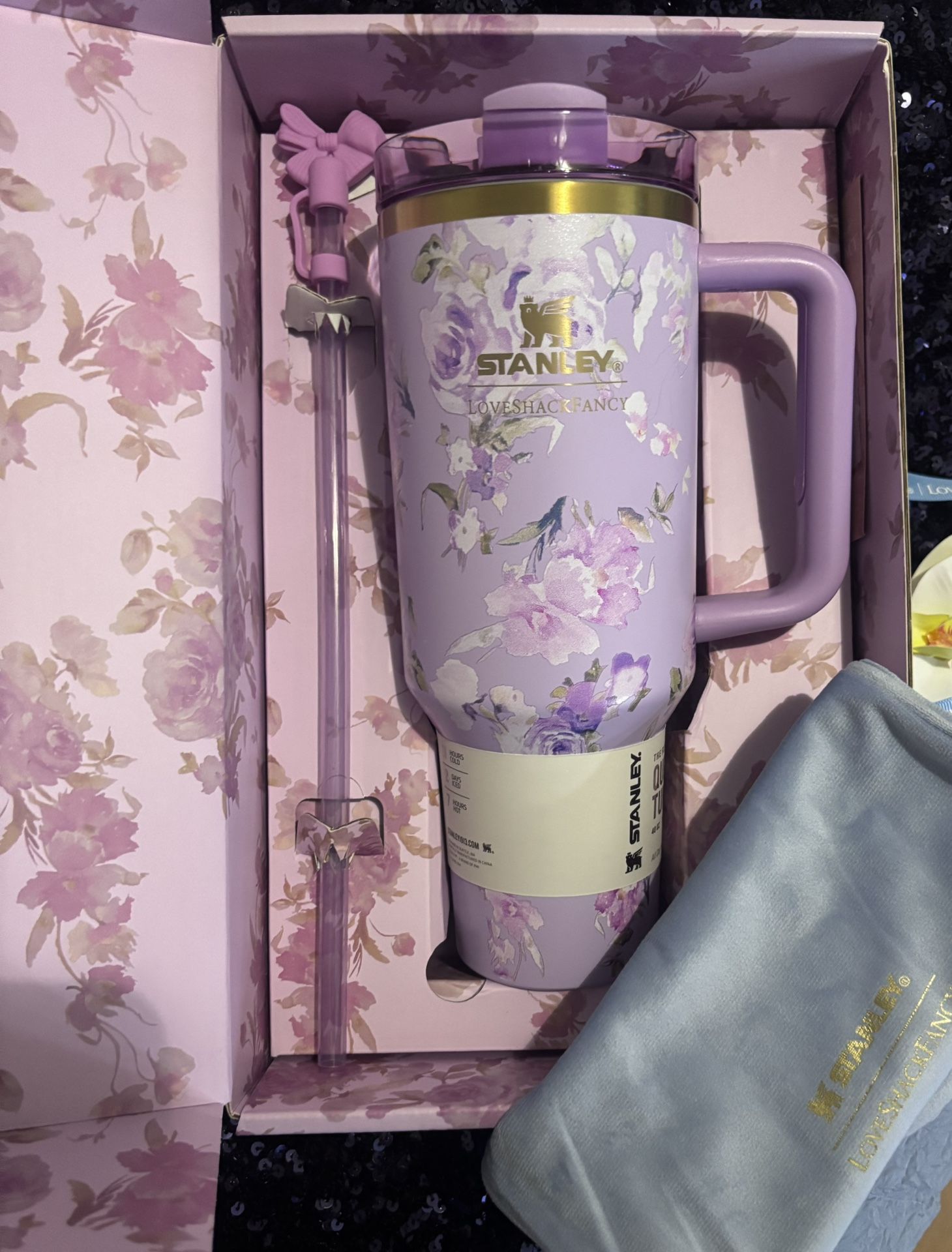 Stanley LoveShackFancy Pink Floral Gift Box