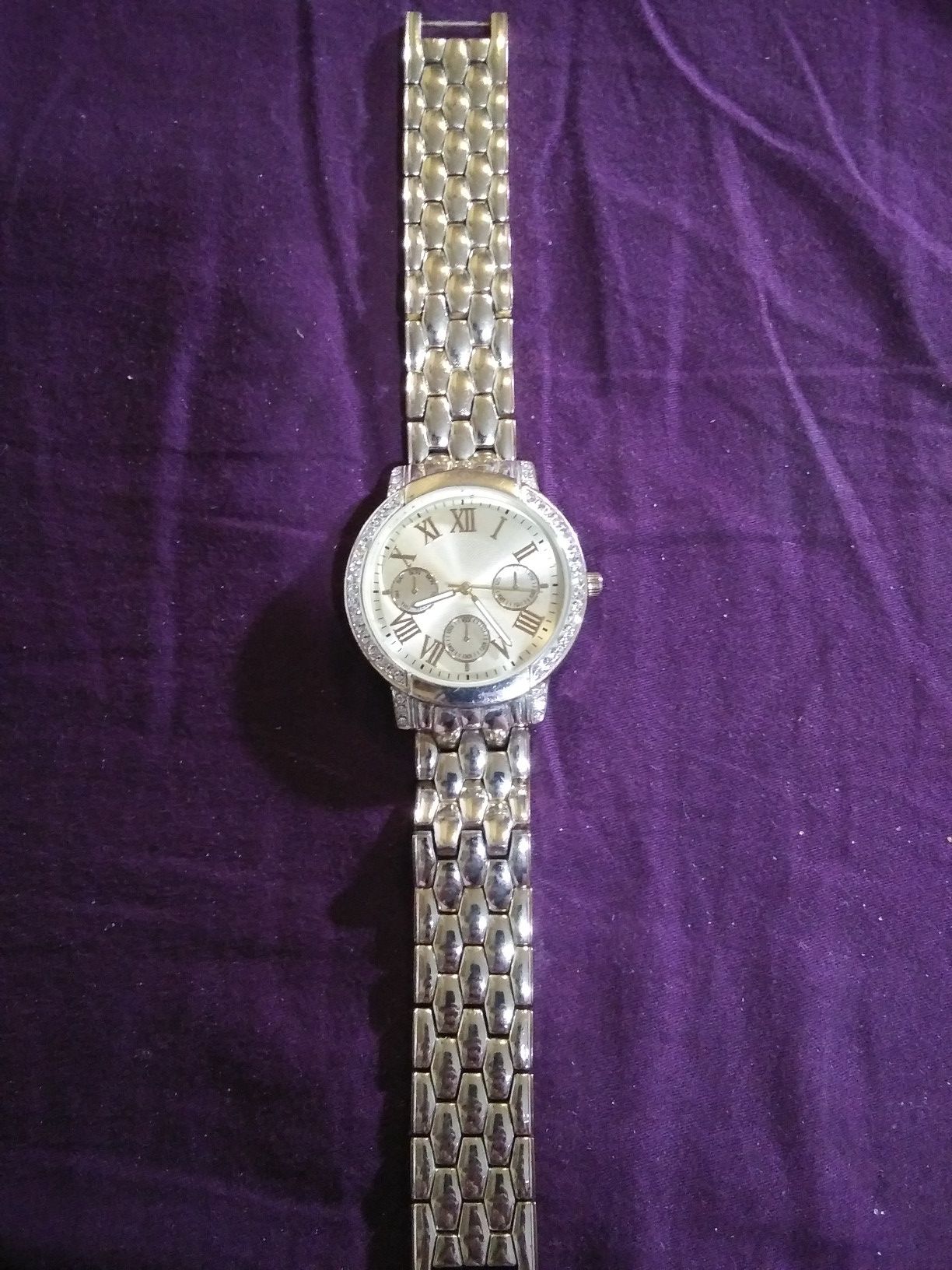 Ladies faux gold watch