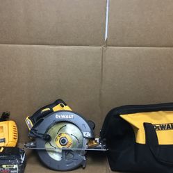 Dewalt DCS575 60V MAX Cordless Lithium-ion 7-1/4” Circular Saw Kit Flex volt With Battery 