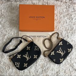 Louis Vuitton Empreinte Monogram Giant Multi Pochette Crossbody Bag