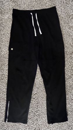 Black cargo streetwear pants, L