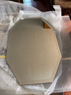 Octagonal Frameless Wall Mirror