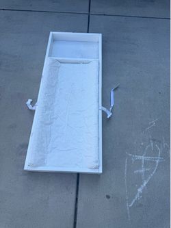 Baby changing table top station