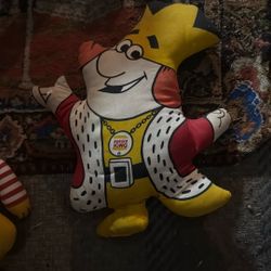 Burger King Vintage Stuffed Doll