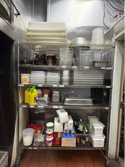Restaurant NSF Chrome Wire Shelving Rack – Heavy Duty