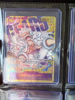 One piece cards