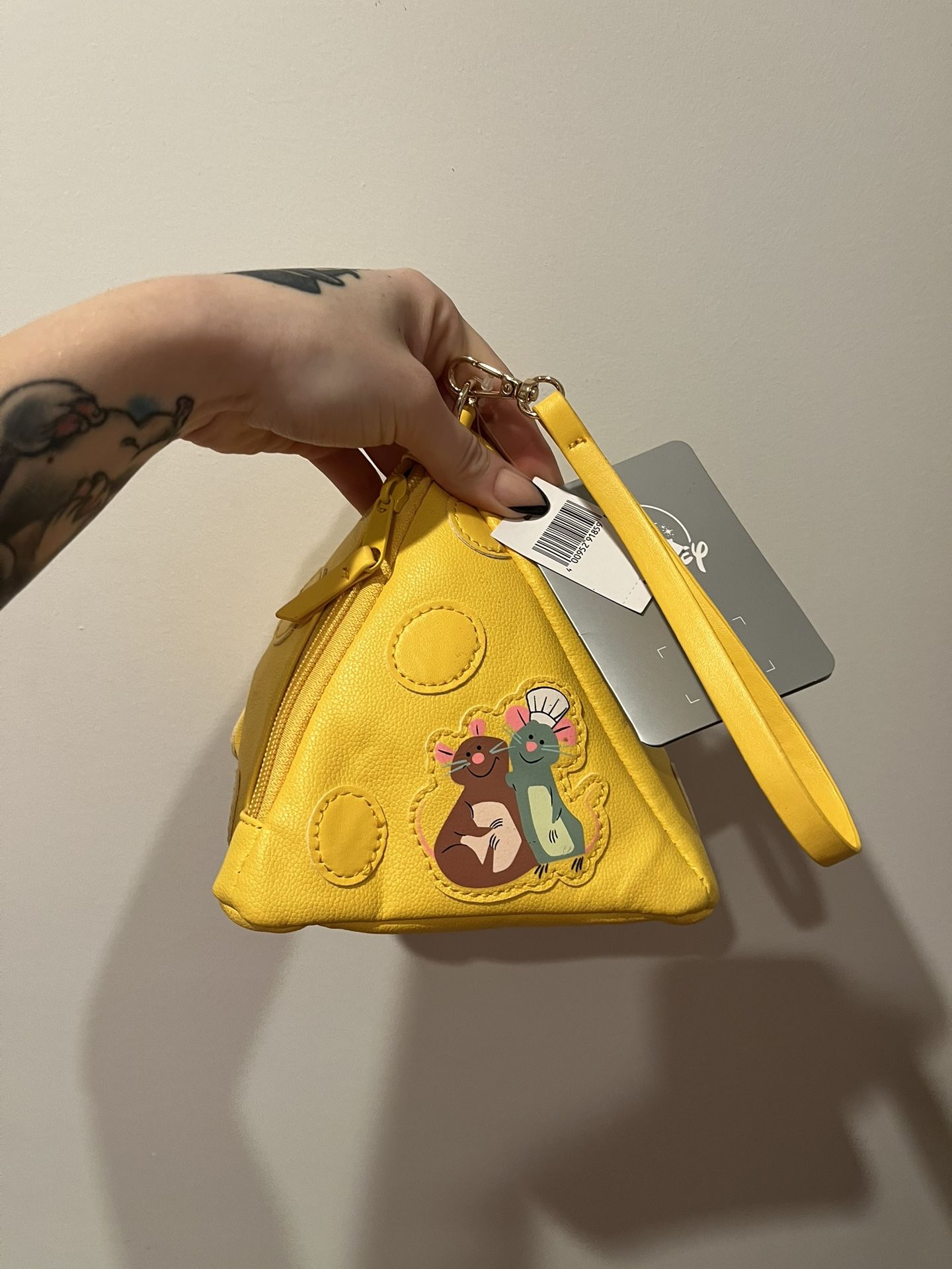 Disney Ratatouille Cheese Pouch / Wristlet