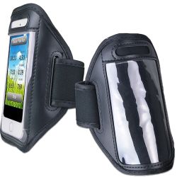 Eclipse ECL-ARM-2.8 Universal Neoprene Armband for iPhone, Smartphone & MP3/MP4 Player (Black)