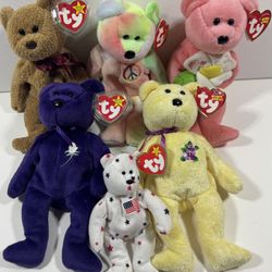 BEANIE BABY BEAR BUNDLE