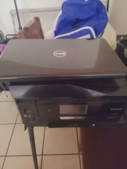 Dell printer and laptop
