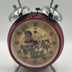 Antique Communist Round Twin Bell Alarm Clock - Doesnt Run