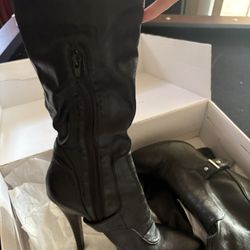 Nine West Jaelynn Black Boot 
