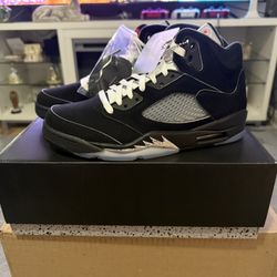 Jordan 5 Black Metallic Reimagined Size 8.5 Mens Ds PICK UP ONLY<