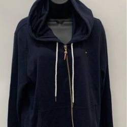 Tommy Hilfiger  Women's Navy Blue Full Zip Jacket Size  XL