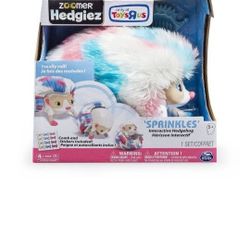 New Zoomer Hedgiez Interactive Hedgehog with Lights, Sounds and Sensors, (Dizzy, Tumbles, and Sprinkles)