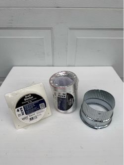 New Complete set of three-piece ventilation system for bathroom