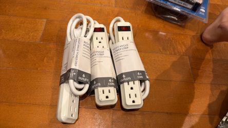 Right Angle Power Strip