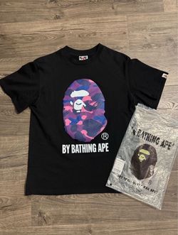 Purple Bape tee