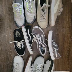 6 Pair Of Shoes