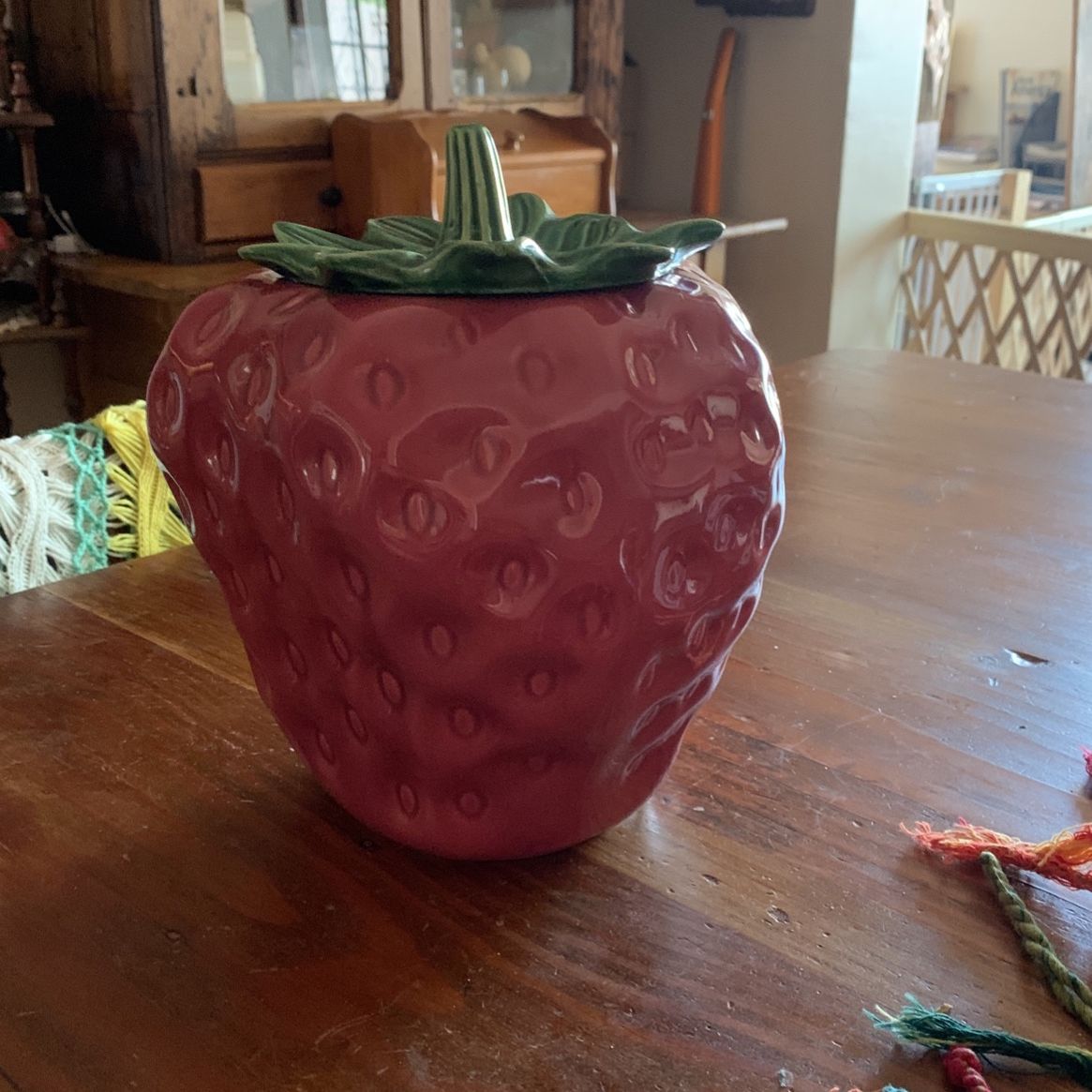 McCoy Strawberry Cookie Jar