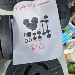 Adjustable Weights