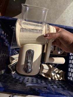 Manual Rotary Cheese Grater with Container