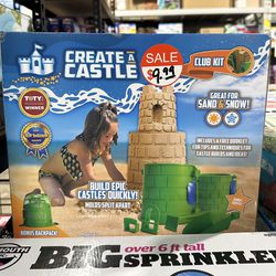 Create A Castle Tower Kit - 6-Piece Premium Sandcastle Building Kit