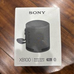 Sony SRS-XB100 Wireless Bluetooth Portable Speaker BLACK