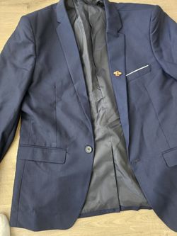 Men’s Navy Blue Christian Dior Suit