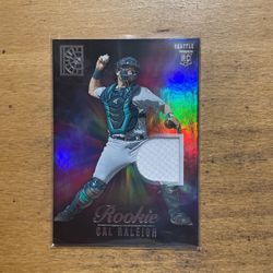 2022 CAPSTONE CAL RALEIGH ROOKIE MATERIALS CARD