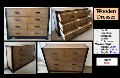 Wooden Dresser