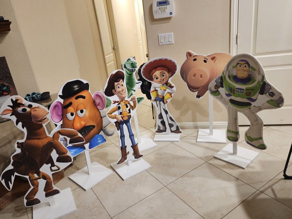 Foam Character Cut Outs
