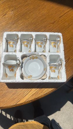 12 Piece Porcelain Coffee Set